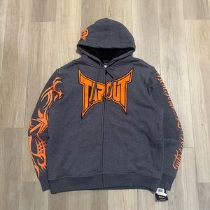 NWT Y2K Tapout Sherpa Hoodie